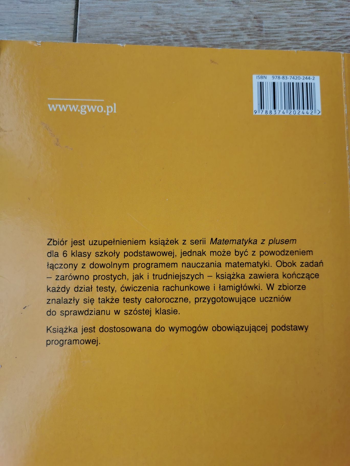 Zbiór zadań do matematyki kl 6