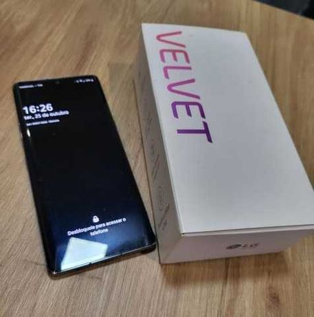 LG Velvet 6.8 ip68 Snapdragon carregamento sem fios  Impecavel