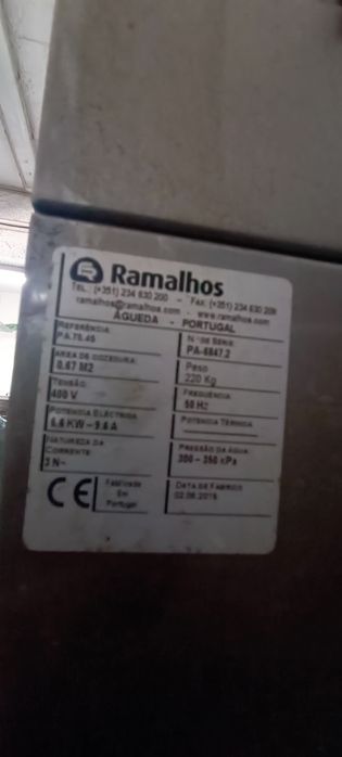 Forno de padaria Ramalhos