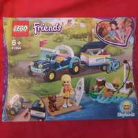 Lego friends 41364 lazik z przyczepką