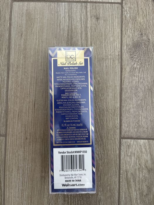 Zestaw lakierów do paznokci BEAUTY CONCEPTS