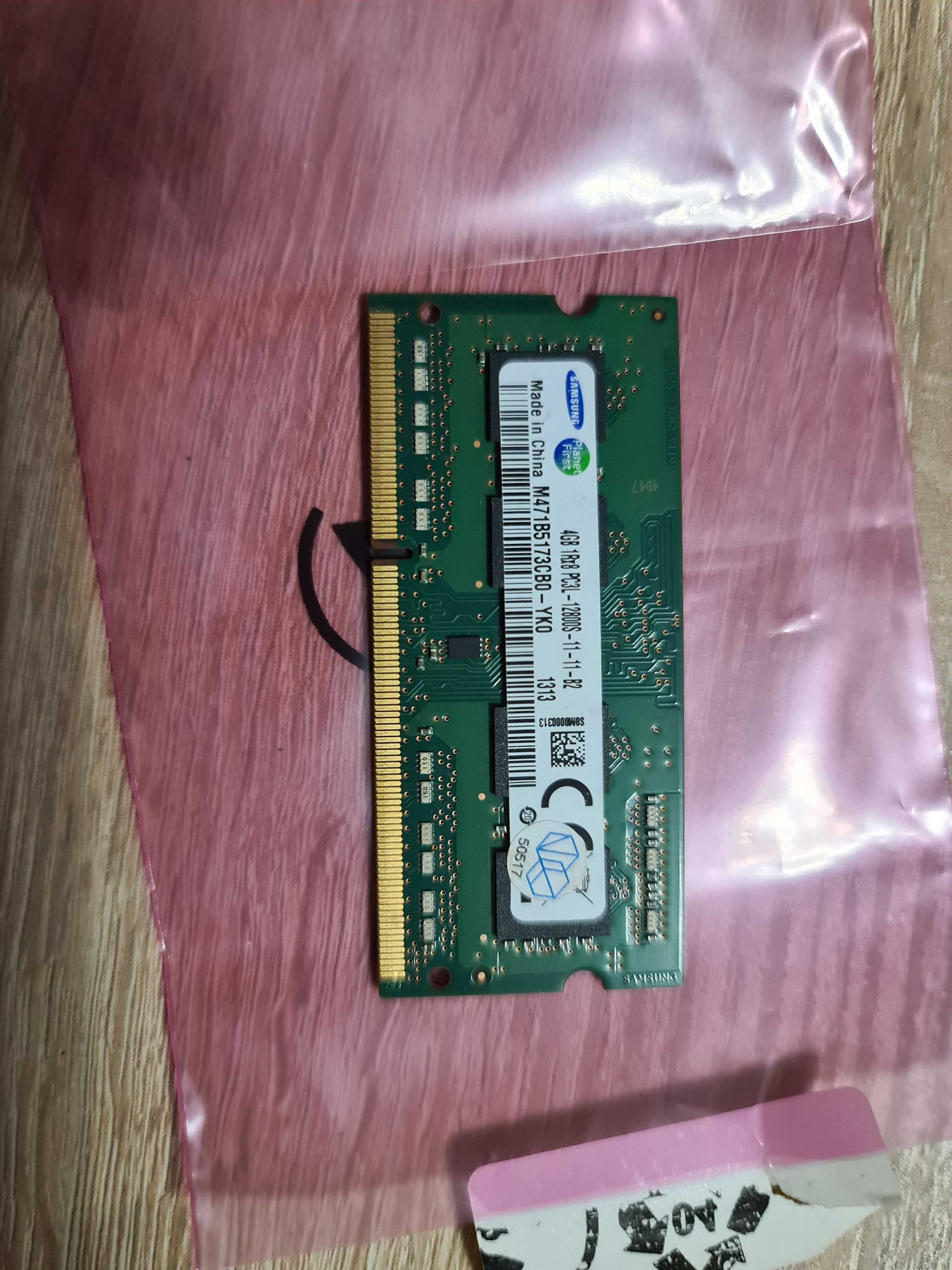 Pamięć 2x Samsung  DDR3L 4 GB 1600MHz 1.35V ( 8GB)
