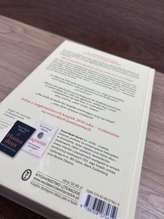 „21 lekcji na XXI” Yuval Noah Harari, nowa książka