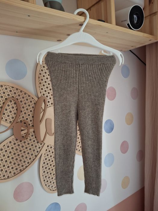 Zara kaszmirowe legginsy 86 wada