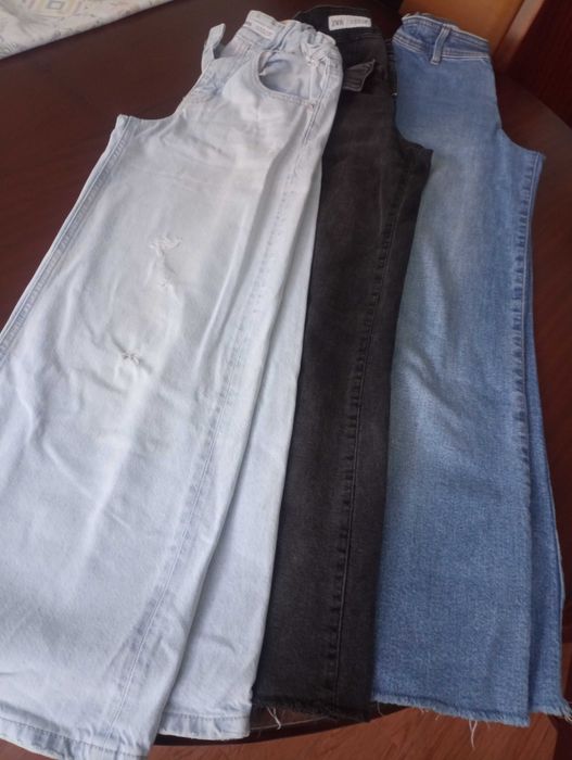 Calças  Zara para menina  152 para 12 anos