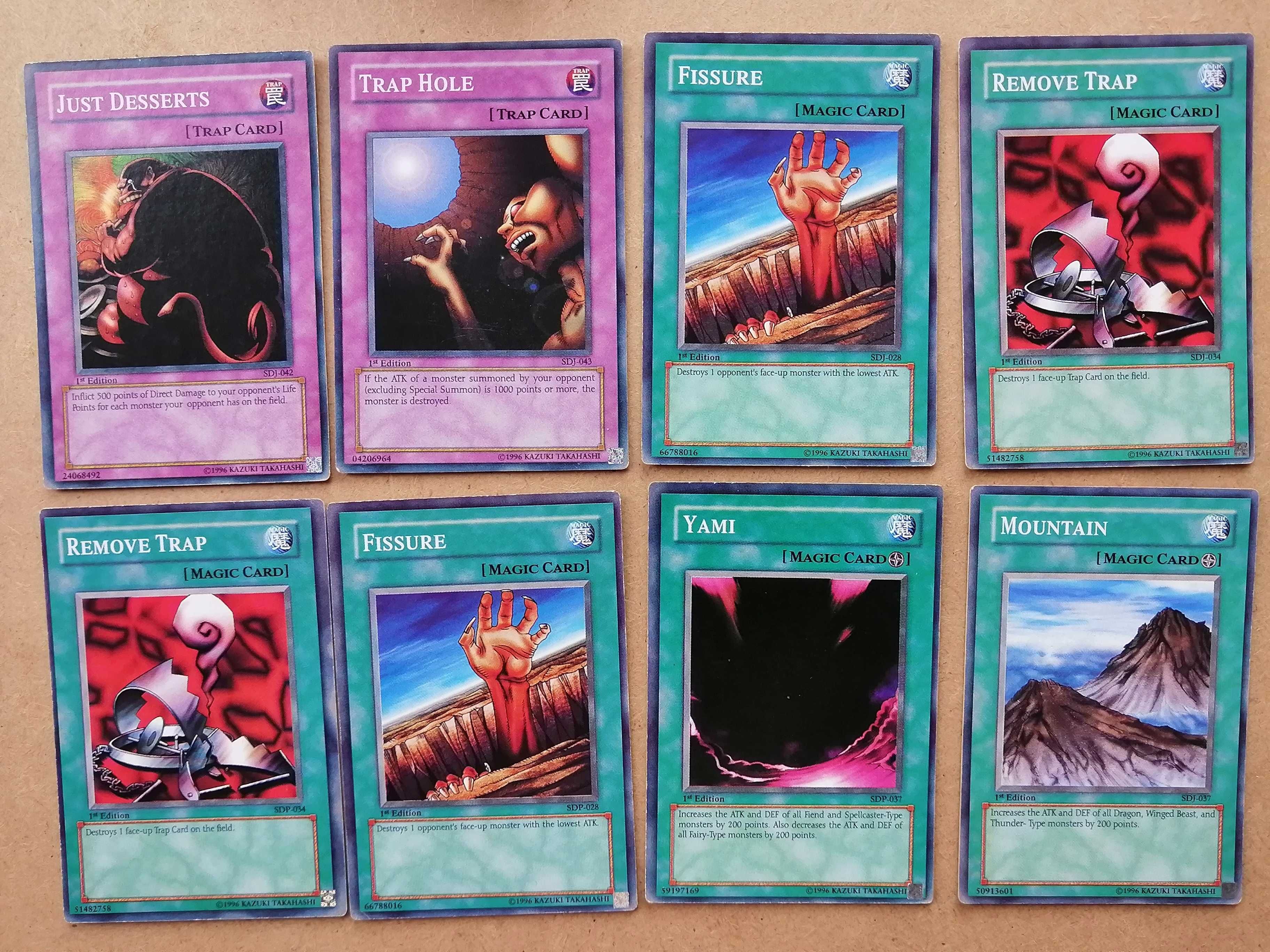Cartas Yu-Gi-Oh 1st edition