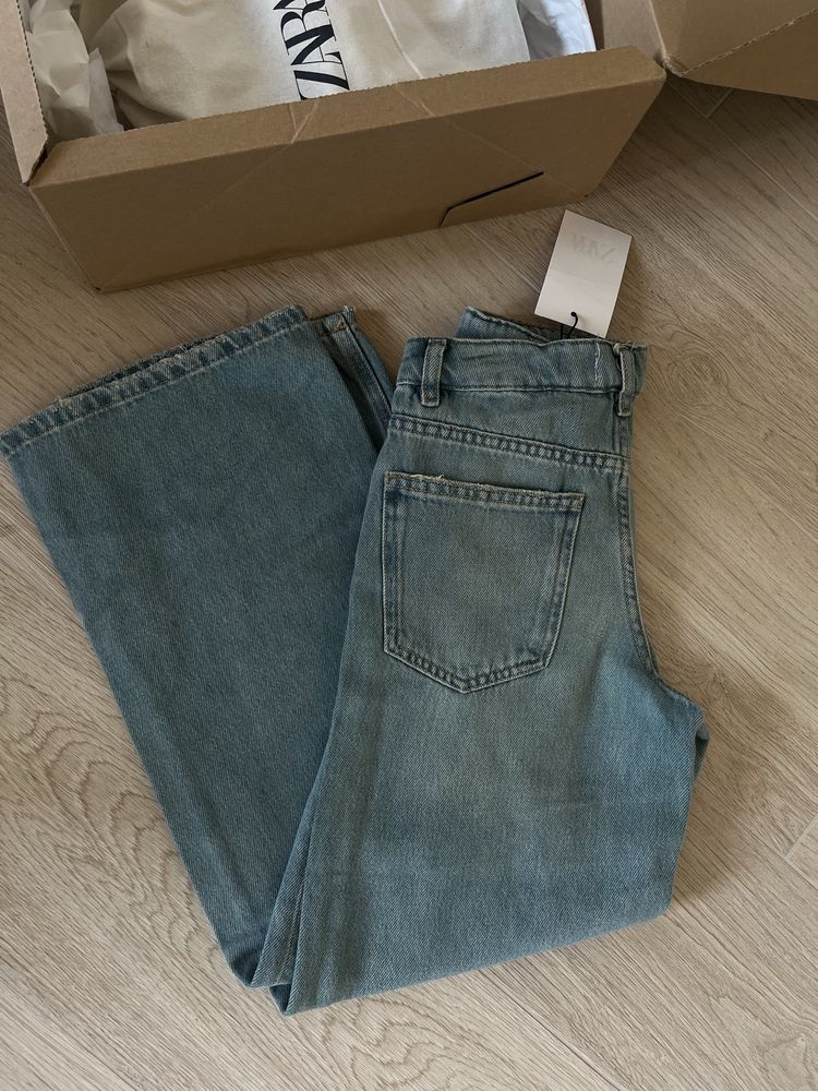 Джинсы zara на девочку 11-12 л