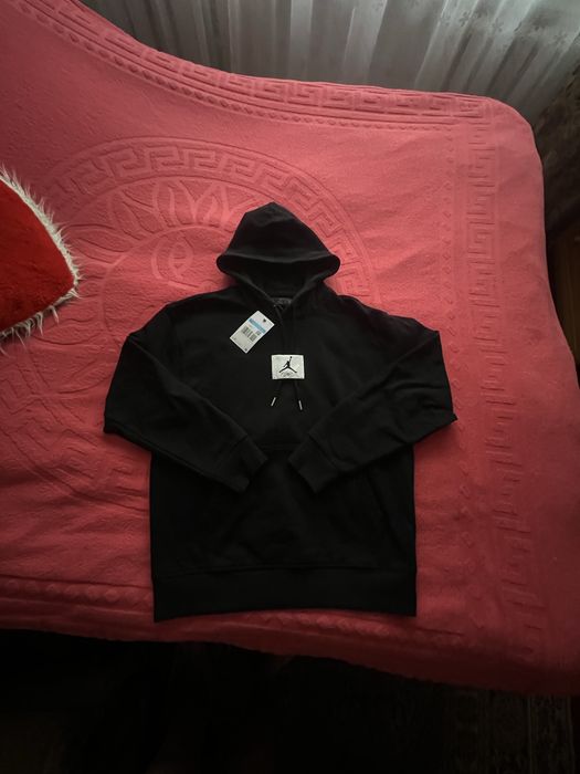 Худі чоловіче Air Jordan Flight Fleece Pullover Hoodie Black