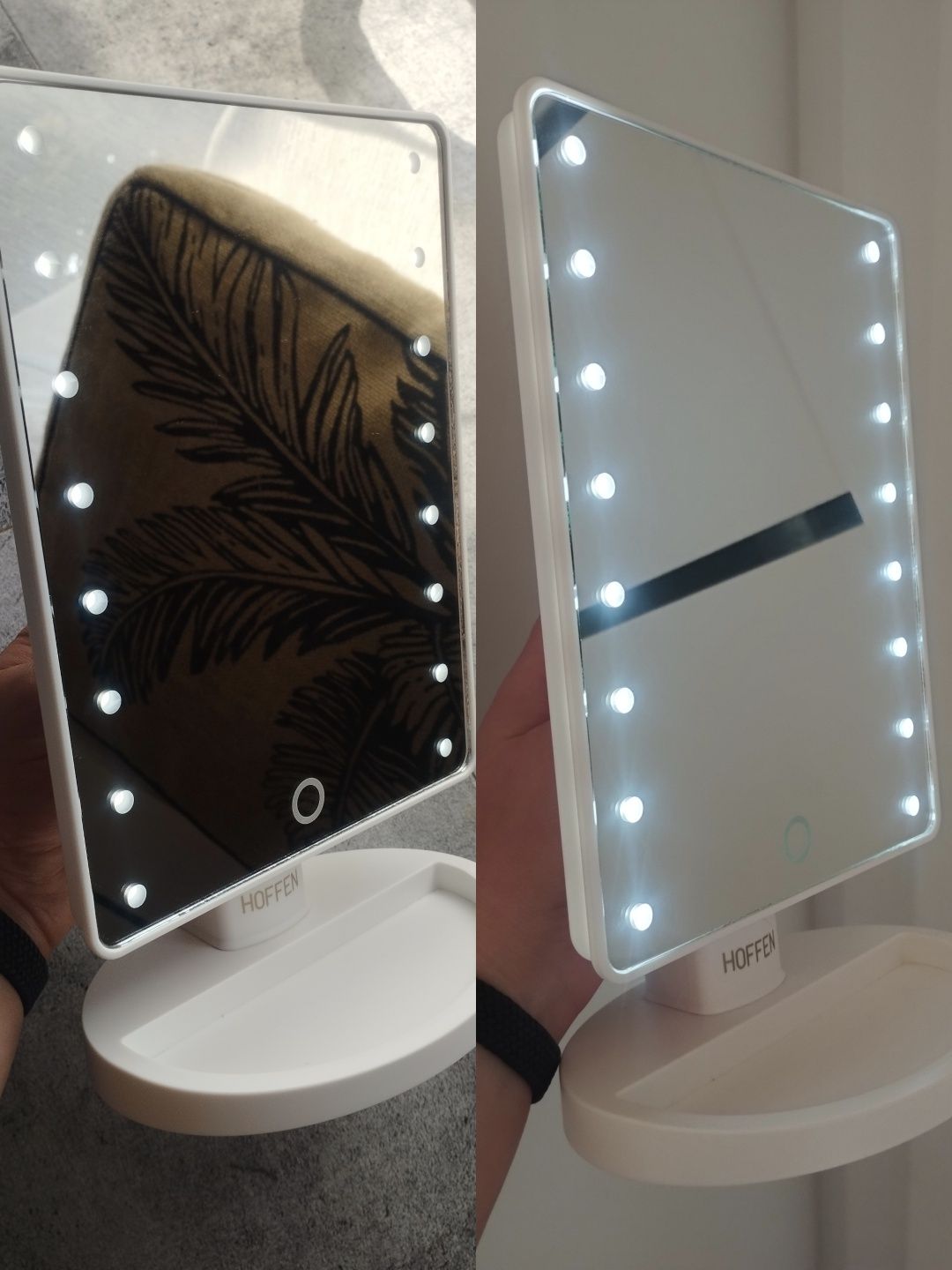 Lusterko podświetlane LED do makijażu lustro regulowane toaletka 79zł