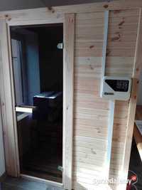 Sauna drewniana wewnętrzna 2,0x2,0