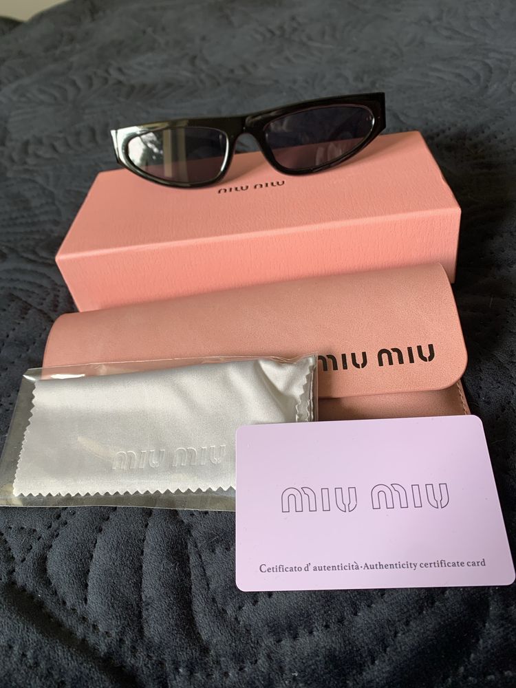 Nowe okulary miu miu