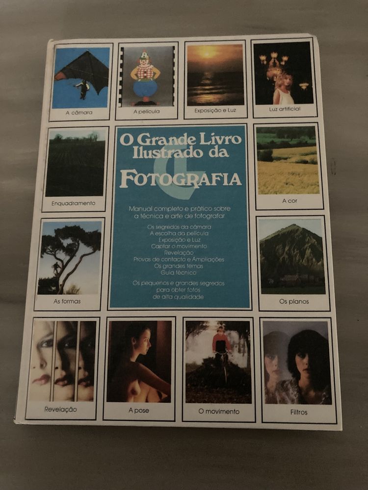 Livro sobre técnicas de fotografia