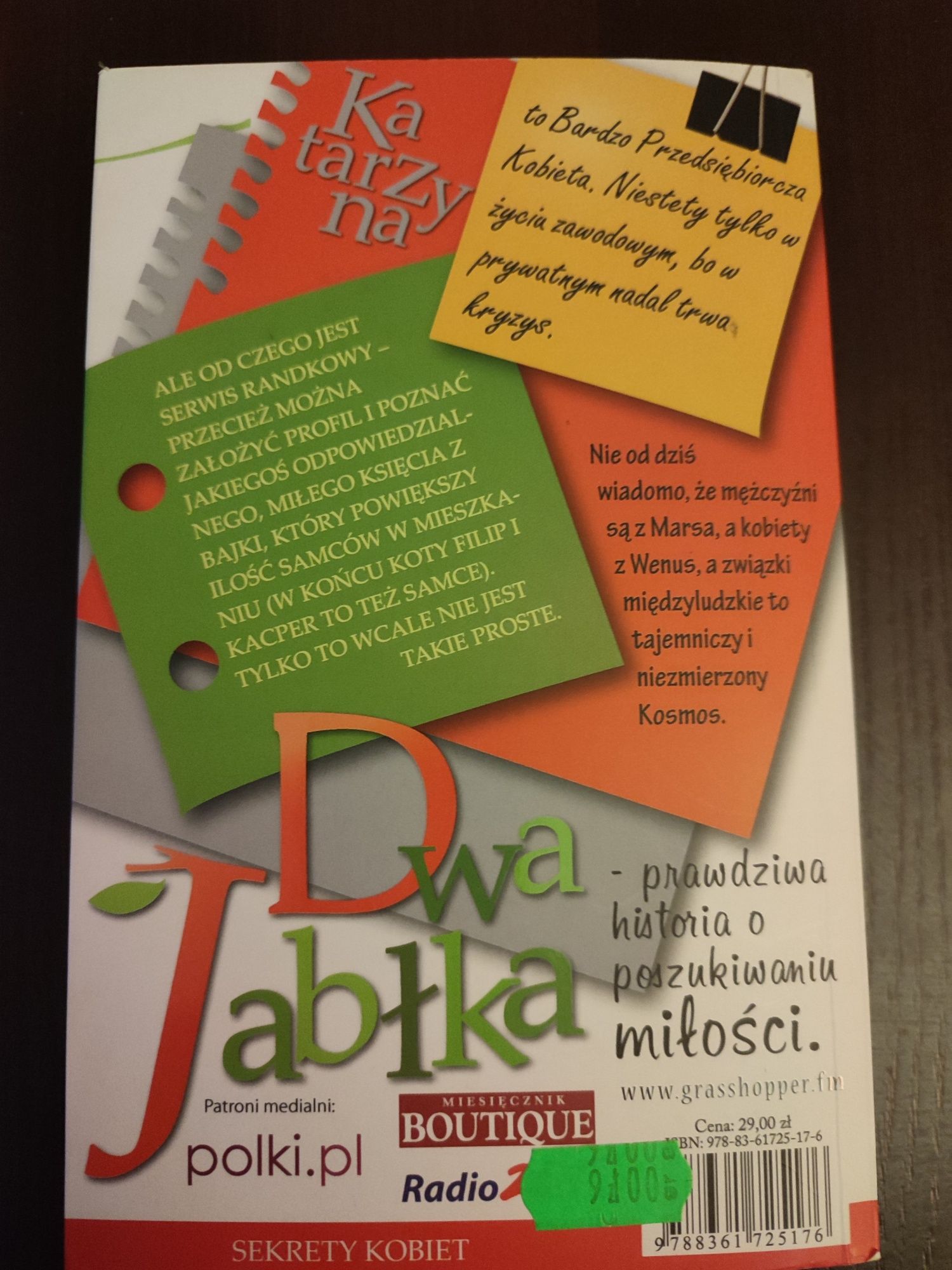 Dwa jabłka Katarzyna Szafraniec