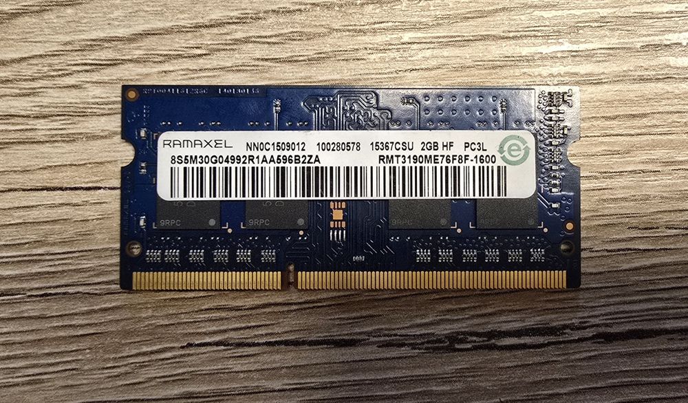 Kość RAM 2GB do laptopa DDR3