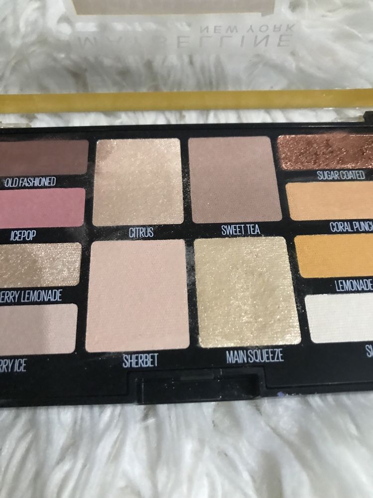 Maybelline Lemonade Craze Paleta com pouquíssimo uso/praticamente nova