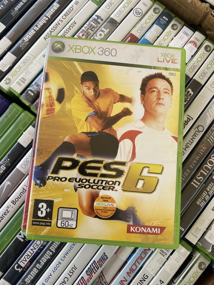 Gra PES 6 Pro Evolution Soccer Xbox 360 X360 pudełkowa