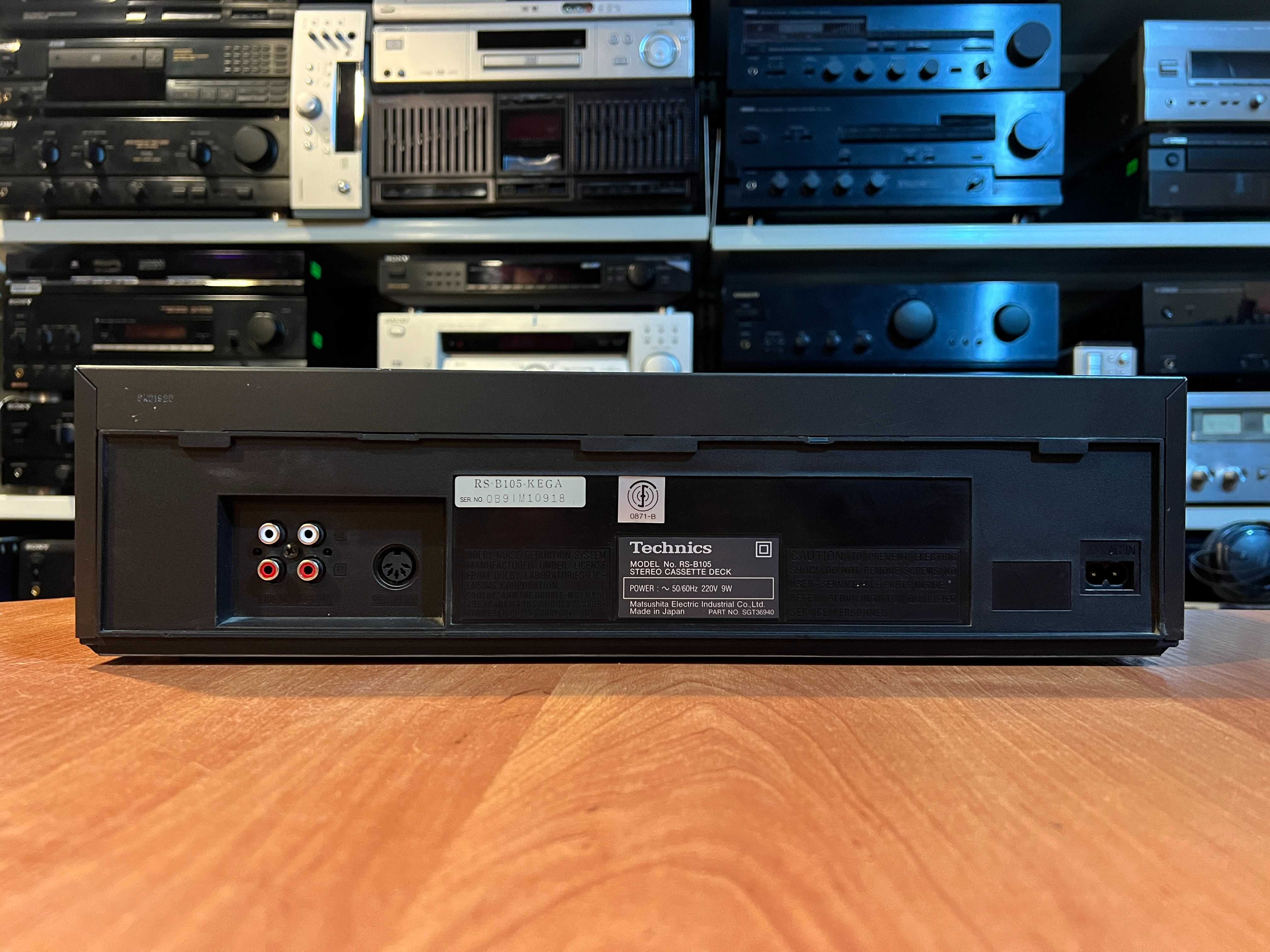 Magnetofon kasetowy Technics RS-B105 Audio Room