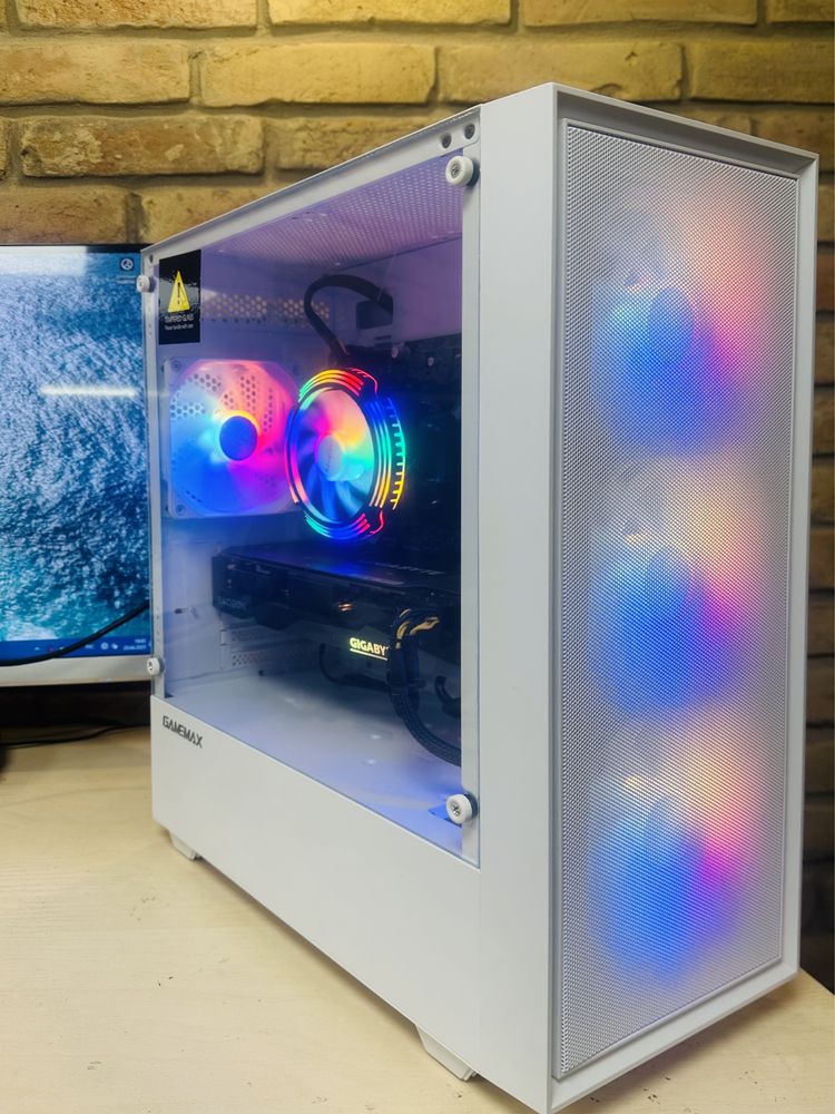 Игровой ПК! Ryzen 7 5700x/32GB/RX6750XT 12GB