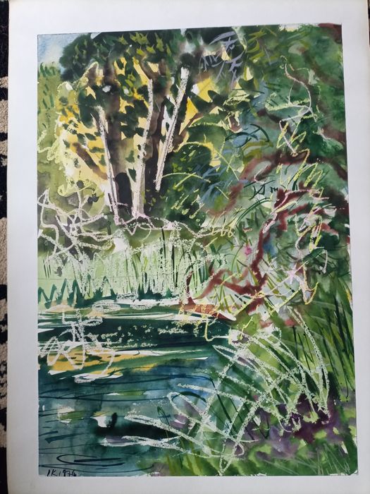 Orginalne akwarele art. pl. Irena Krzywińska