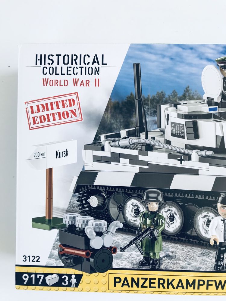 Czołg Panzerkampfwagen Vl Tiger klocki cobi 3122 Limited Edition