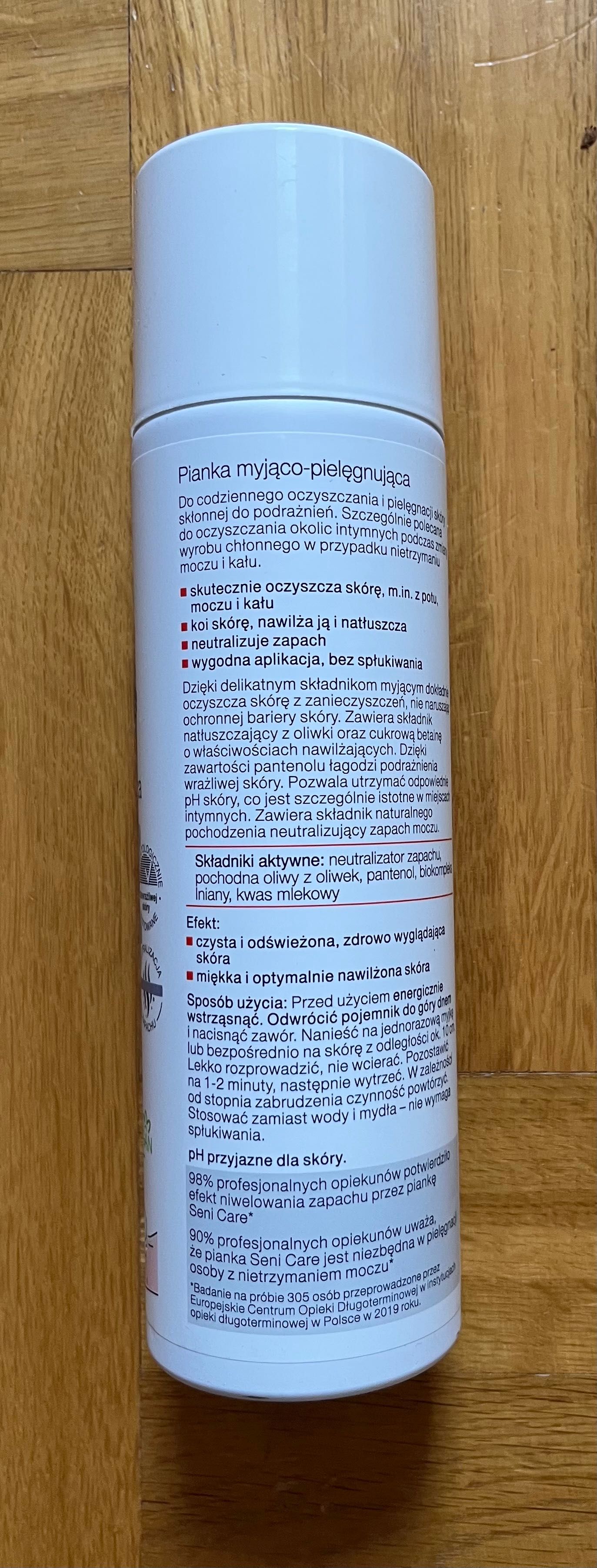 Seni Care pianka myjąco-pielęgnująca, 500 ml