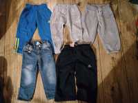 Spodnie r.98 dresy,jeansy, Joggery