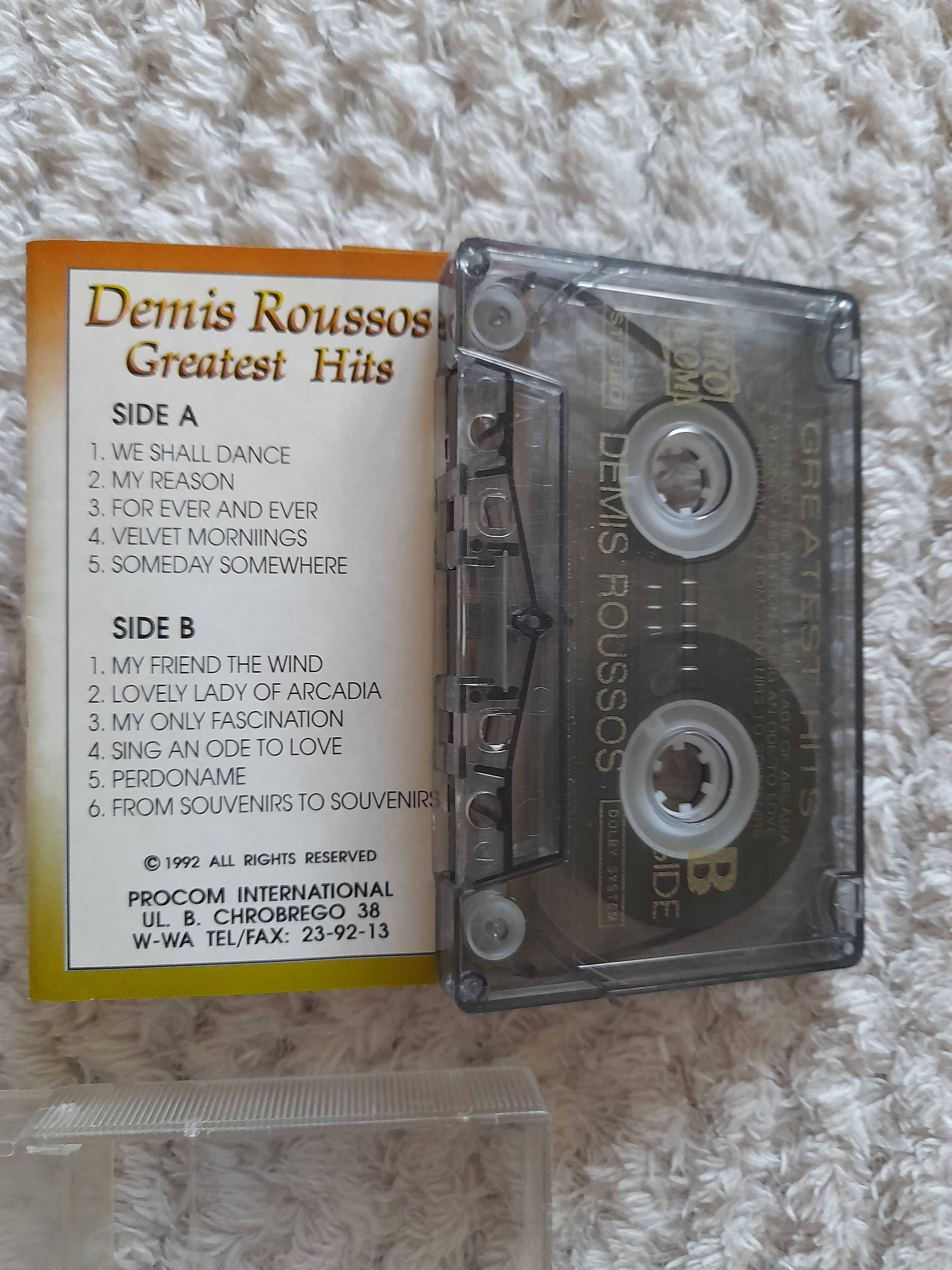 Kaseta magnetofonowa - Demis Roussos "Greatest Hits"