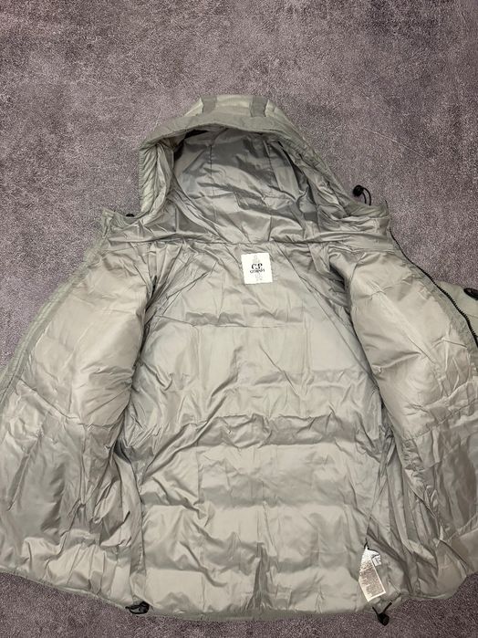 Пуховик CP Company x Palace Puffer Jacket Grey