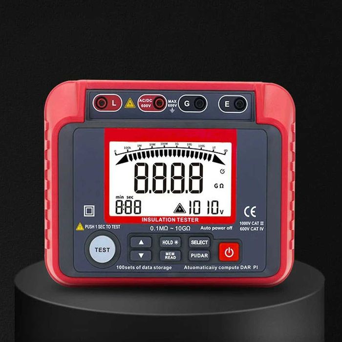 Мегомметр прибор для электрика омметр, вольтметр Aneng MH-12 Оригинал