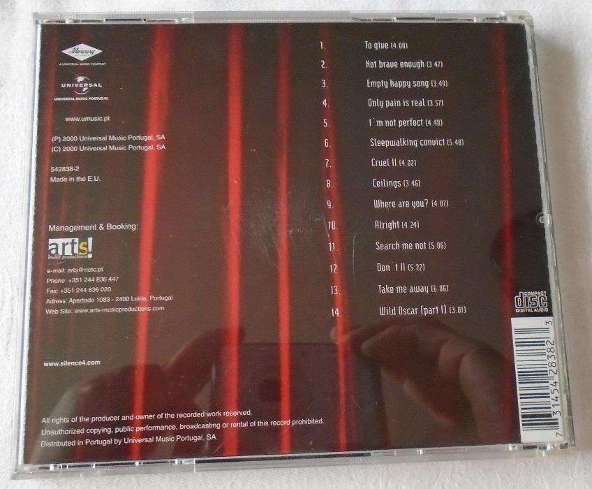 CD Silence 4 - Only Pain Is Real, original