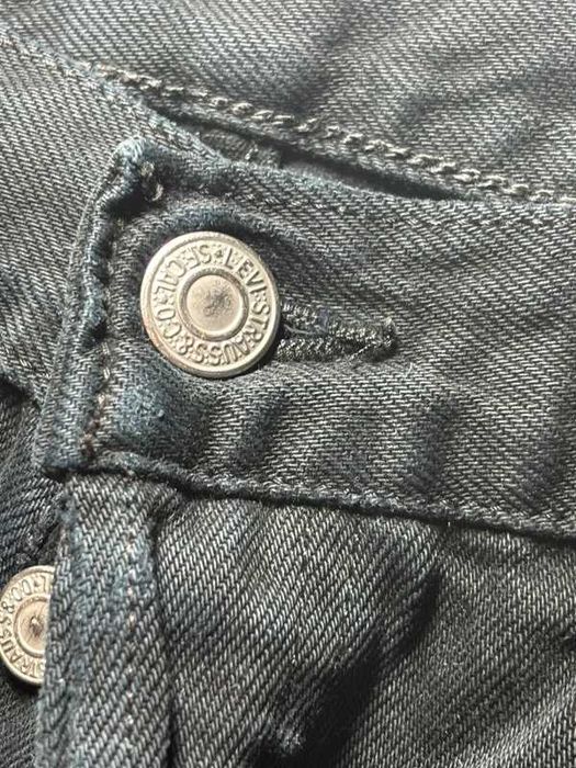 Spodnie Levi’s 501 Jeans W30 L31 Czarne Szerokie Damskie