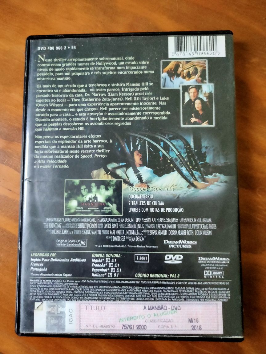 DVD A Mansão (The Haunting)