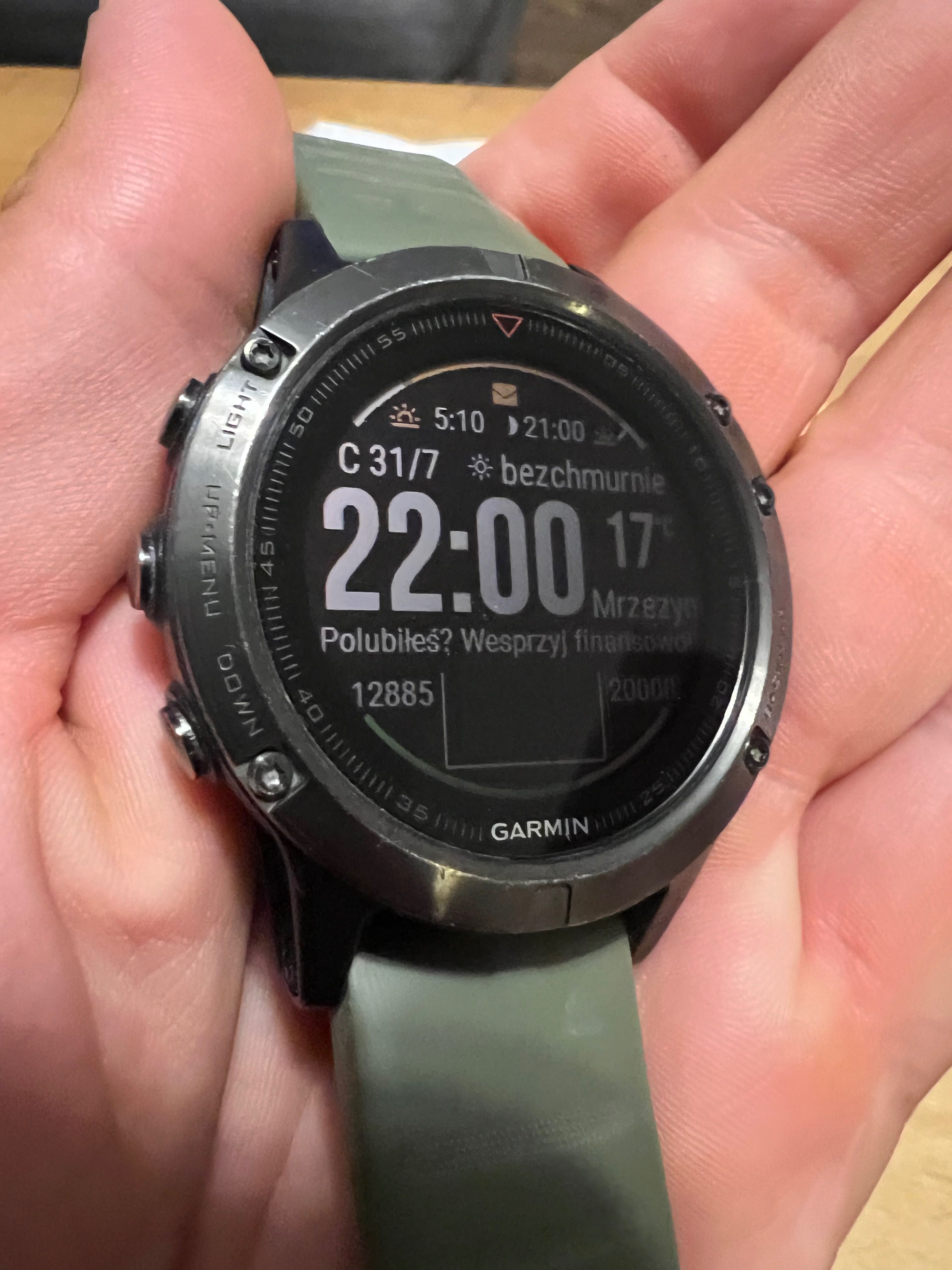 Garmin Fenix 5 / Stan bardzo dobry