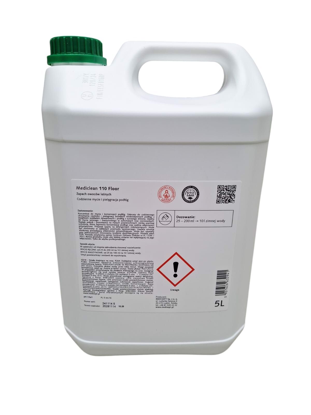 mediclean 110 floor owoce leśne 5l do podłogi