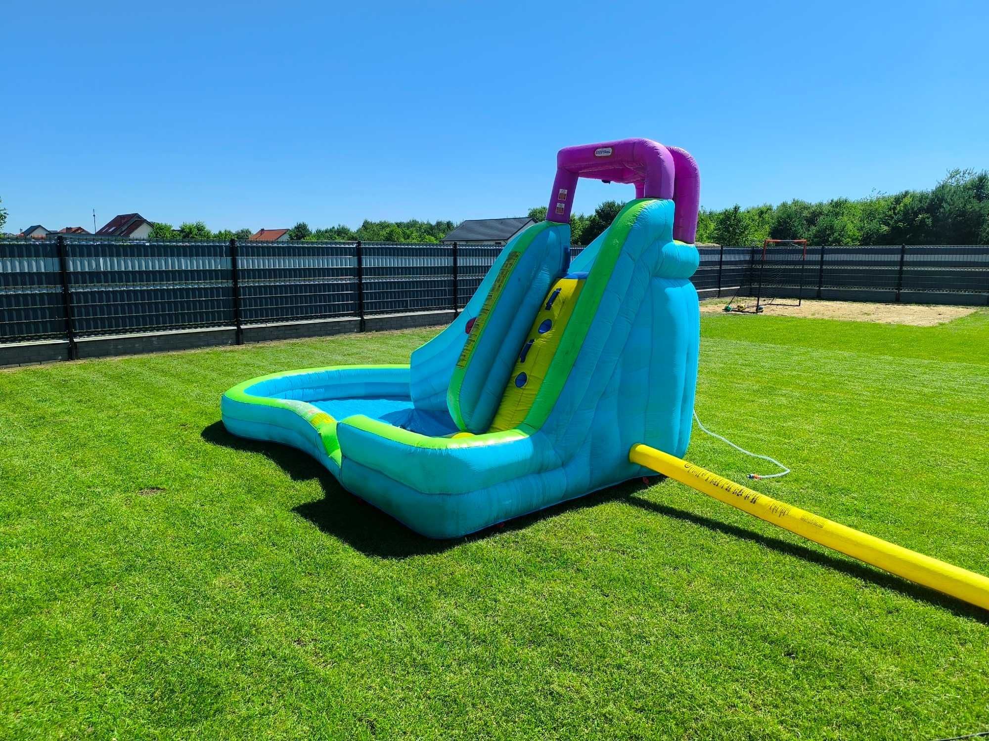 Dmuchaniec Little Tikes Dmuchany Wodny Plac zabaw ze zjeżdżalnią