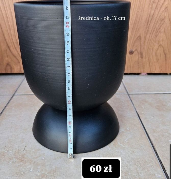 Osłonka - śr. 17 cm, wys. ok. 22 cm