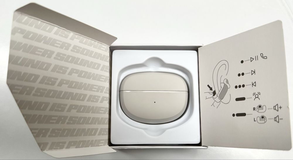 Słuchawki V12 Ultra Open Earbuds nowe - jak Bose