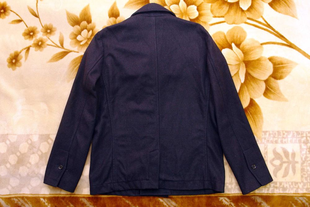 Полупальто бушлат Pea Coat Boomerang (L) Пуговицы с якорем. Rifle (XL)
