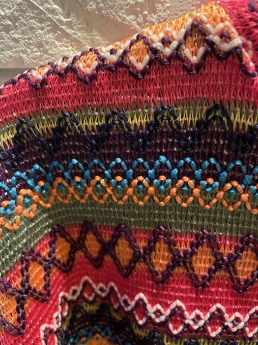 Sweter kolorowy damski