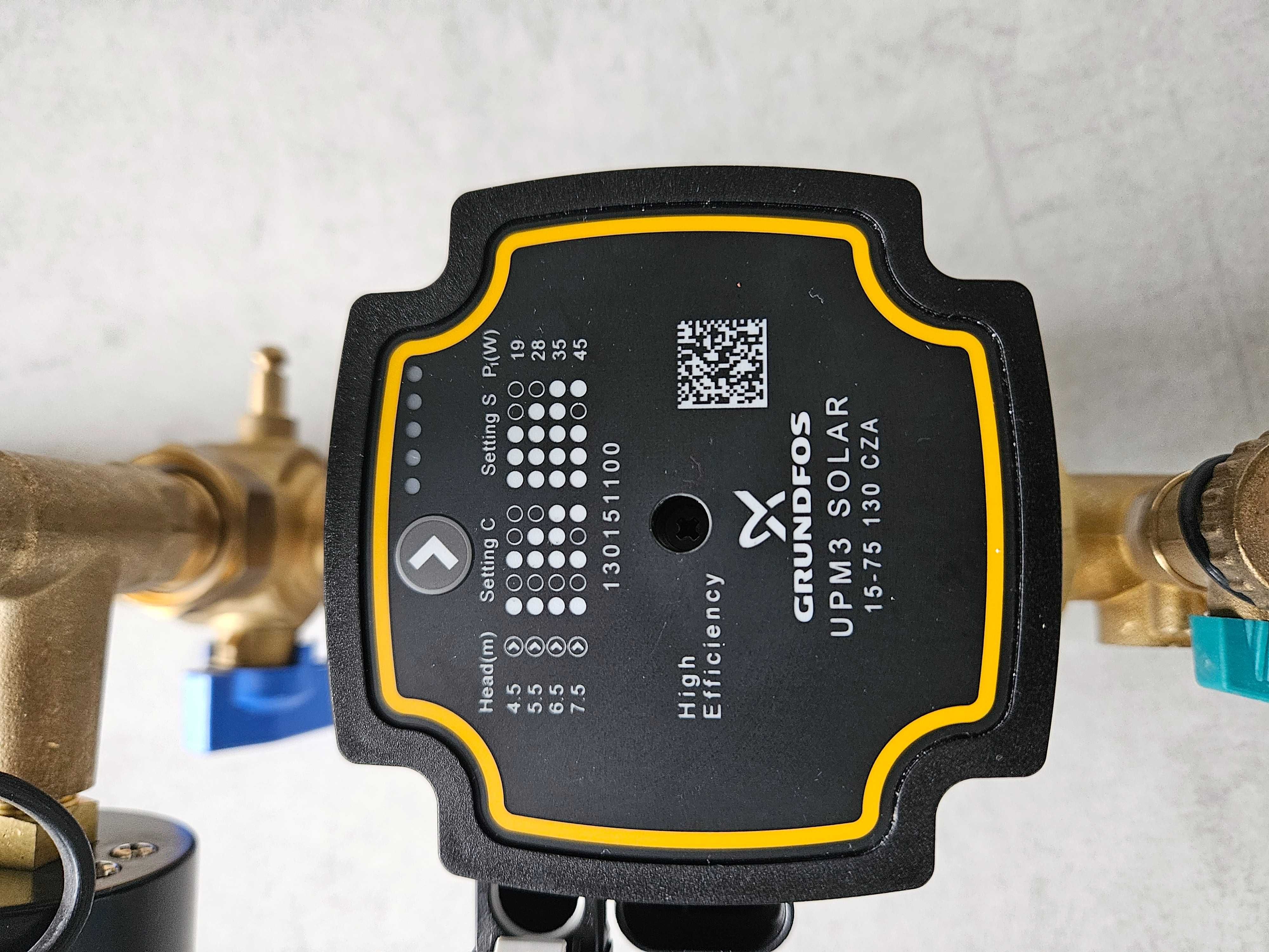 Elektroniczna  pompa obiegowa GRUNDFOS UPM3 15.75.130 CZA