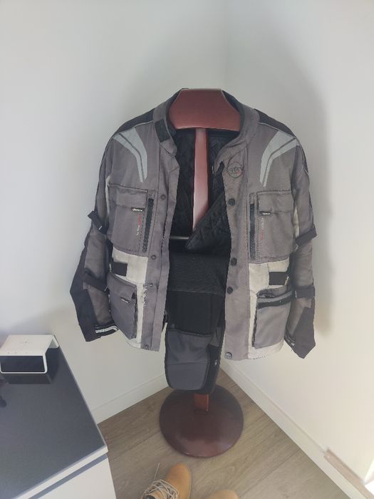 Blusão de mota com todas as protecções