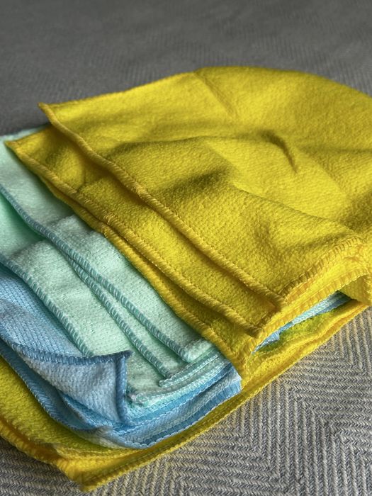 Nowe ściereczki z mikrofibry 12 szt
