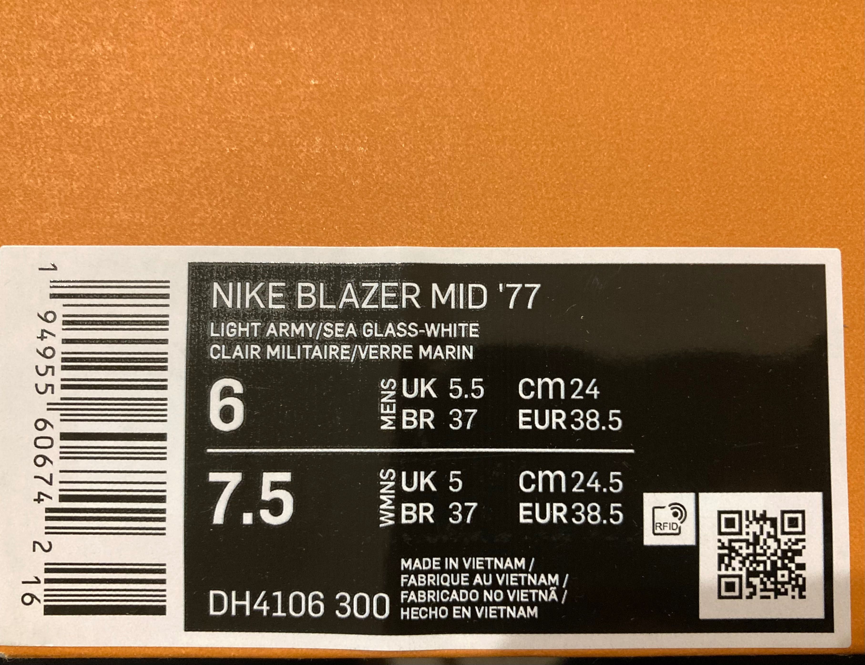 Wysokie sneakersy Nike Blazer 77