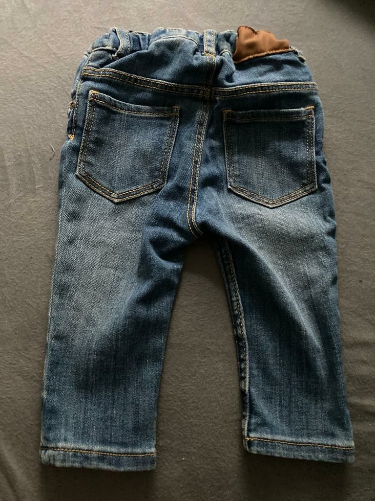 Nowe jeansy niemowlęce H&M 68cm