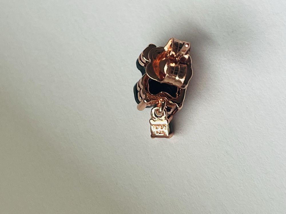 Nowe srebrne kolczuki tous 1,5cm