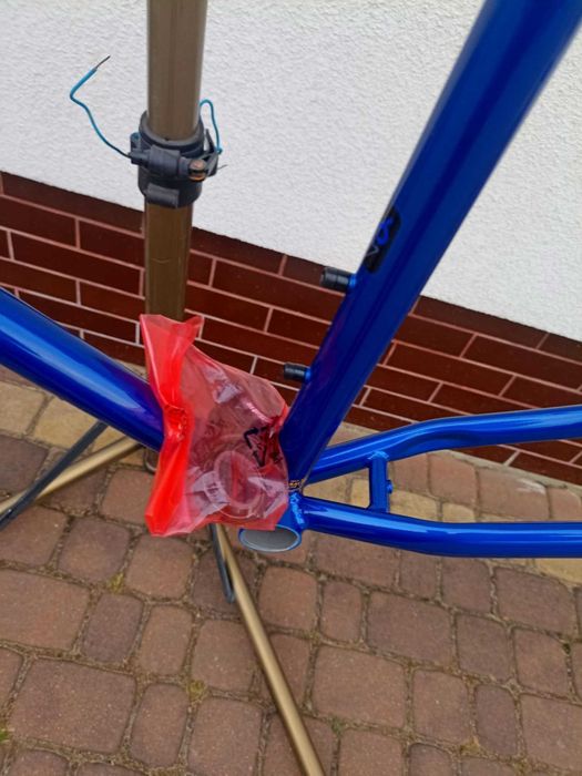 Rama Frameset  Fuji turing chro-mo nowa stalowa stylowa + widelec
