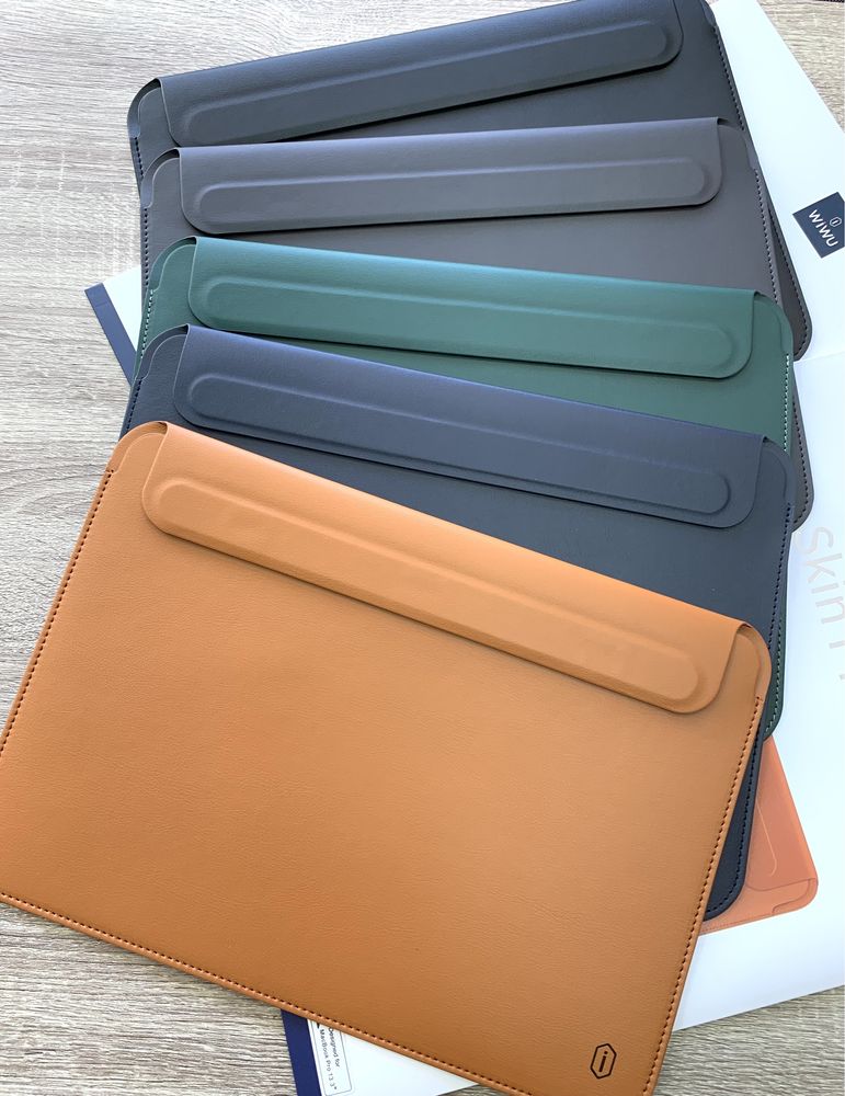 Чехол Чохол папка WIWU Skin Pro II Leather шкіра MacBook Макбук