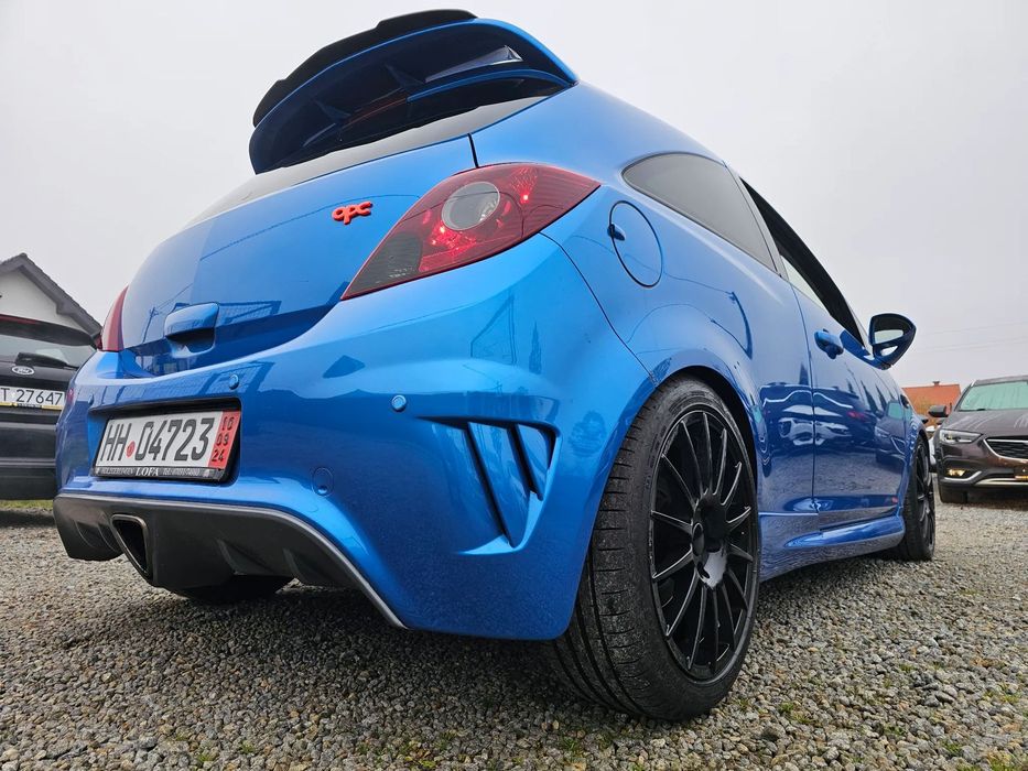 Opel Corsa 1,6 turbo OPC Afl recaro klatka wydech 3"