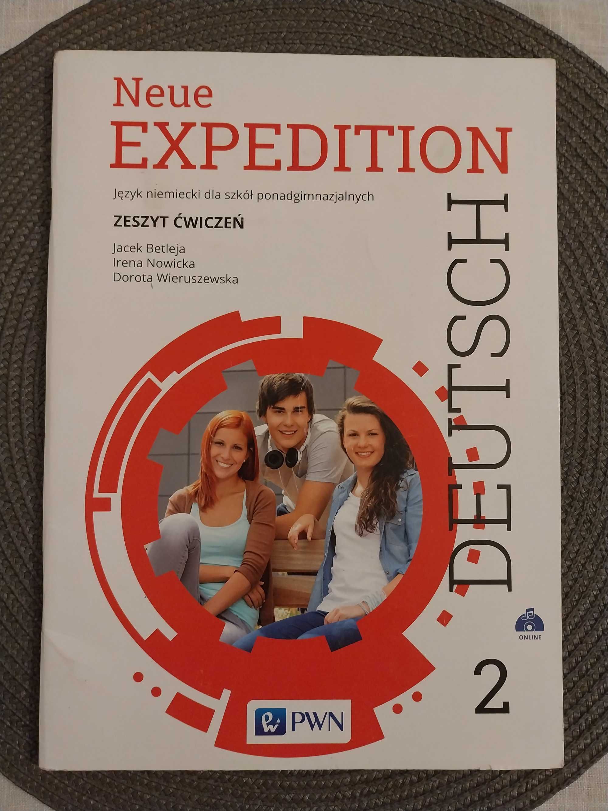 Neue expedition deutsch 2 zeszyt ćwiczeń
