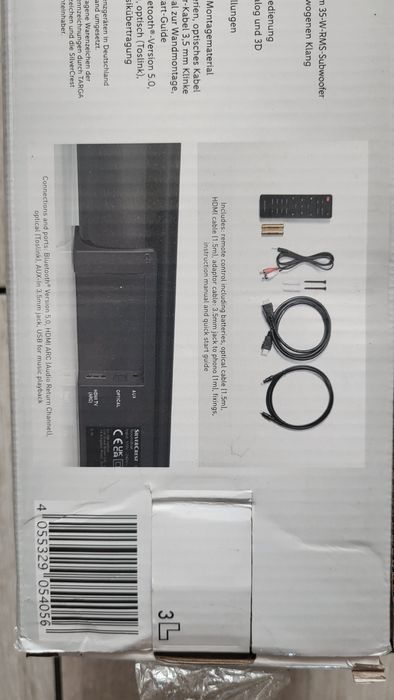 Głośnik Soundbar Silvercrest bluetooth czarny